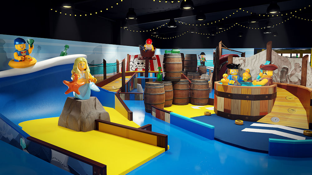 Artist Impression; LEGO® Adventure Golf tees off at the LEGOLAND® Windsor Resort